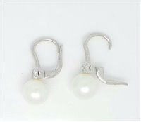 Ohrringe Recarlo Dame in Gold Perla 0.08 Ct XD161/0850 - XD161/0850